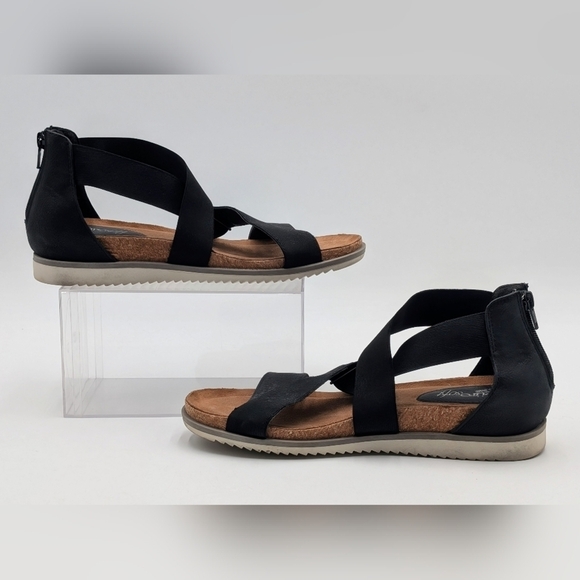 Eurosoft Size 8 M Women's Black Strappy Sandals - Chic & Comfortable - Picture 7 of 15